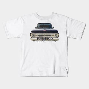 1962 Ford F100 Stepside Pickup Truck Kids T-Shirt